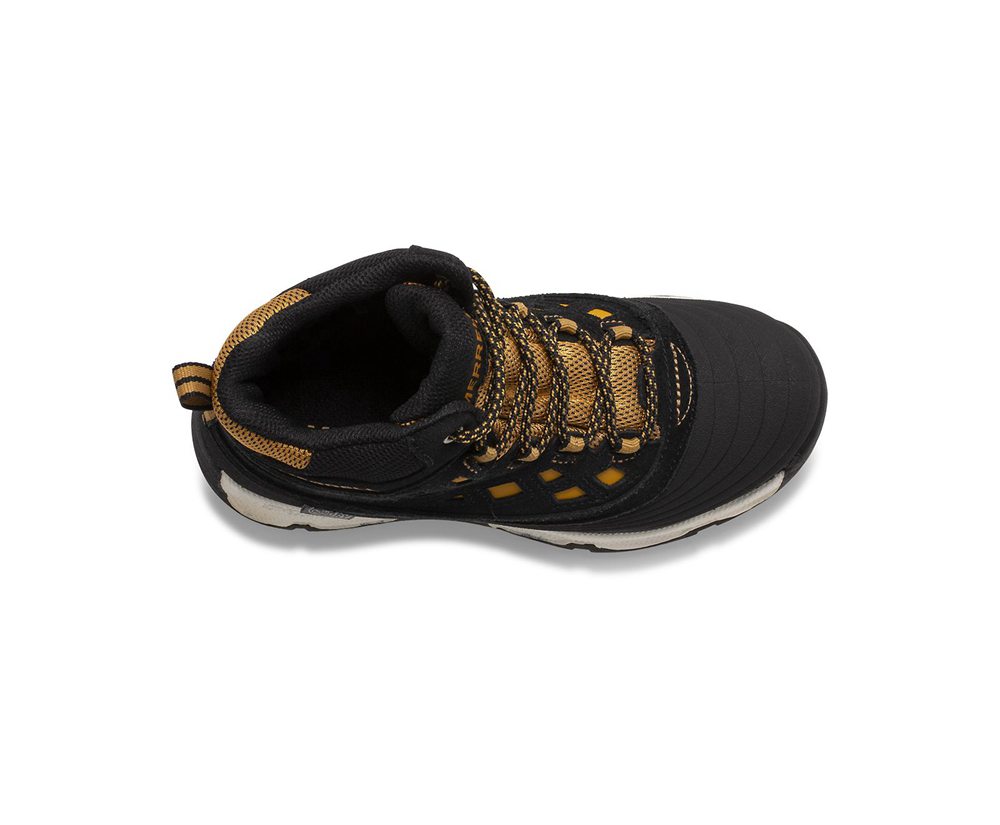 Merrell Boots Black/Brown - Thermoshiver 2.0 Waterproof - Kids 13ZPXCBEY